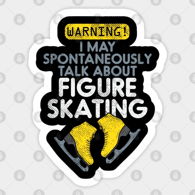 Figure Skating Sticker by maxdax